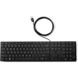 HP 320K (Eng. Int., Kabelgebunden), Tastatur, Schwarz