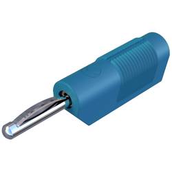 Hirschmann Test & Measurement VSB 20 Bananenstecker Stecker, gerade Stift-Ø: 4 mm Blau 1 St. 930435102