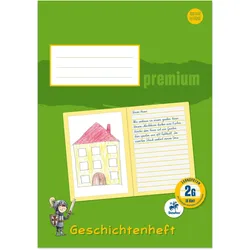 Staufen® Geschichtenheft Premium Lineatur 2G liniert DIN A4