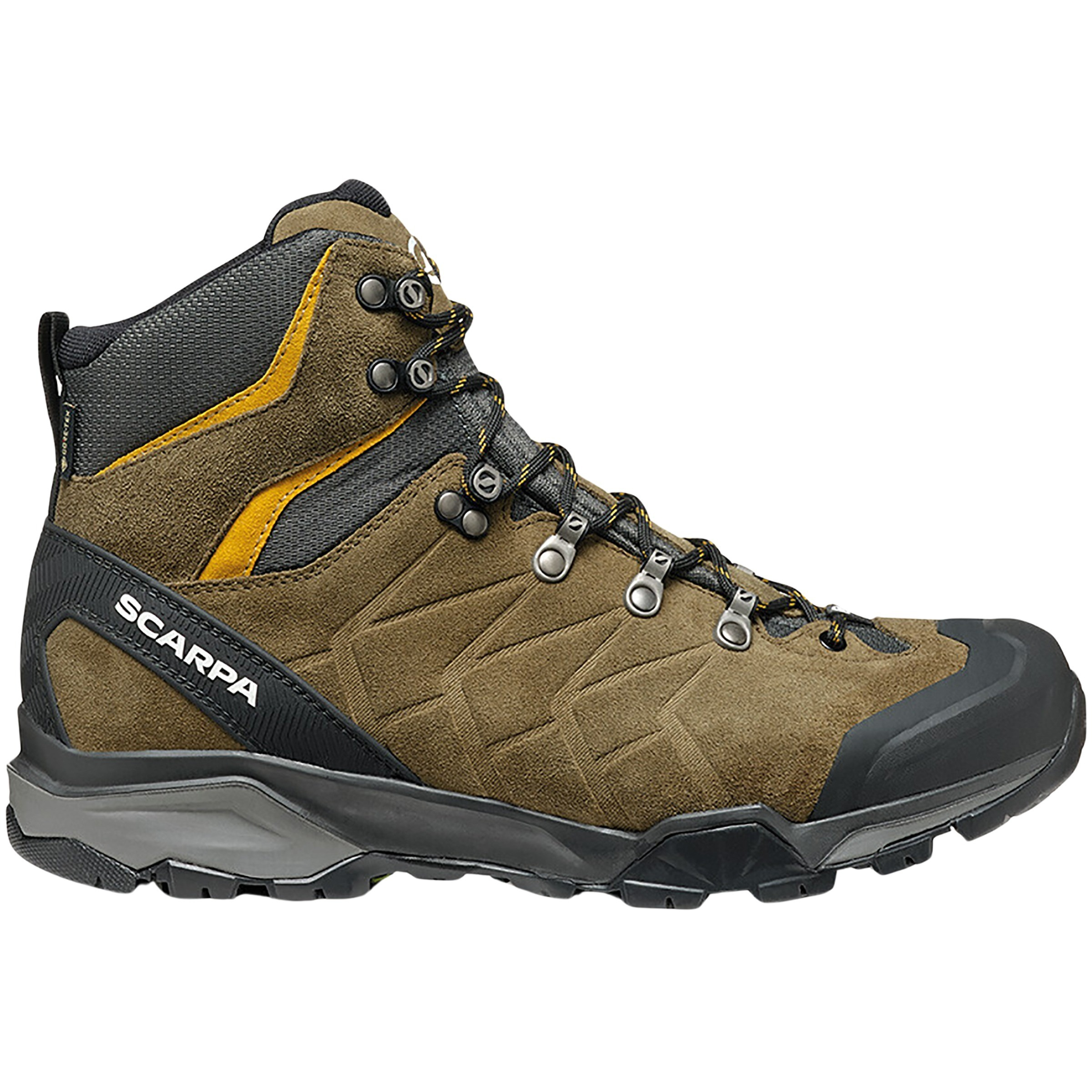 Scarpa ZG Trek GTX Herren Wanderschuhe braun Größe 44 Trekking Wasserdicht