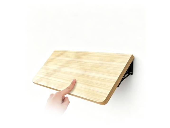 Failjierue Kleiner Klapptisch zur Wandmontage Drop-Leaf-Tisch, klappbare Werkbank für Zuhause, Küche, Esstisch, Küche, Restaurant(100x30cm)