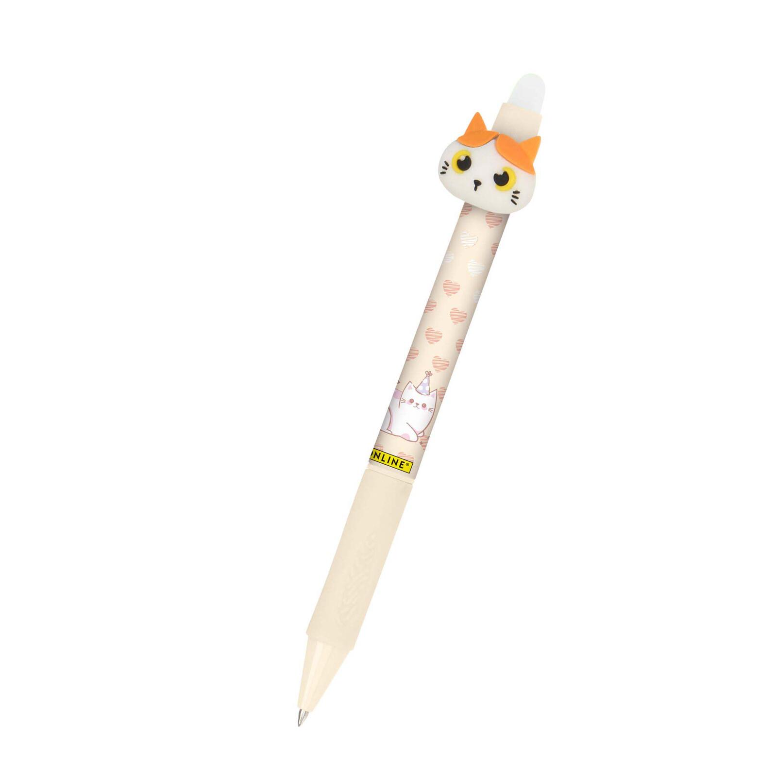 ONLINE® magiXX Fun Animals Gelschreiber 0.7 mm, Schreibfarbe: Blau 35411/3D