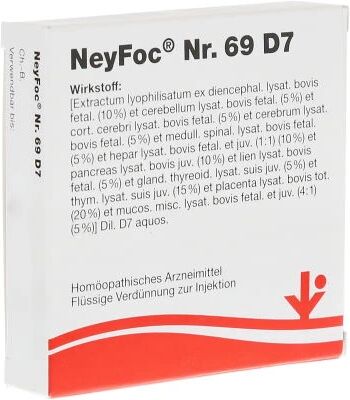 vitOrgan Neyfoc No. 69 D7 ampoules 5x 2ml