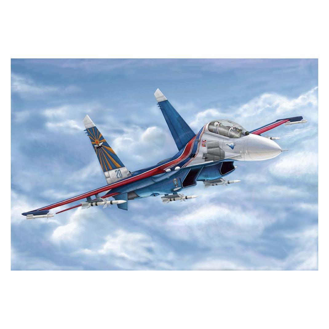 Trumpeter Russian Su-27UB Flanker C (03916)