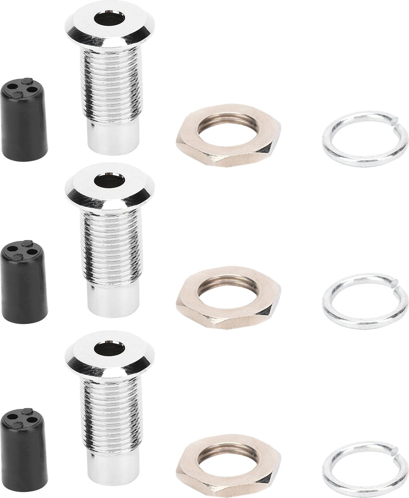 Cocosity 20 stuks LED-houder met metalen montagebeugel en messing basis, 5 mm