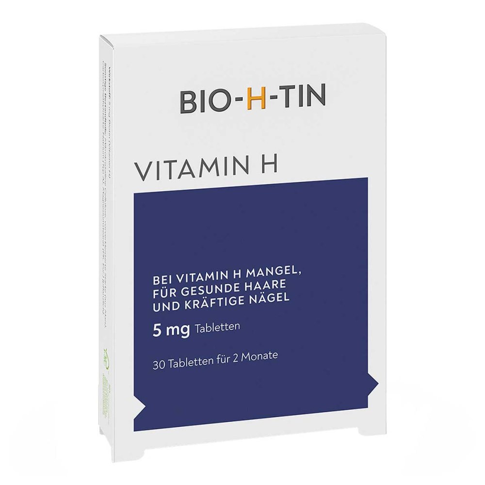 Dr. Pfleger Arzneimittel GmbH BIO-H-TIN Vitamin H 5 mg für 2 Monate Tabletten 09900461