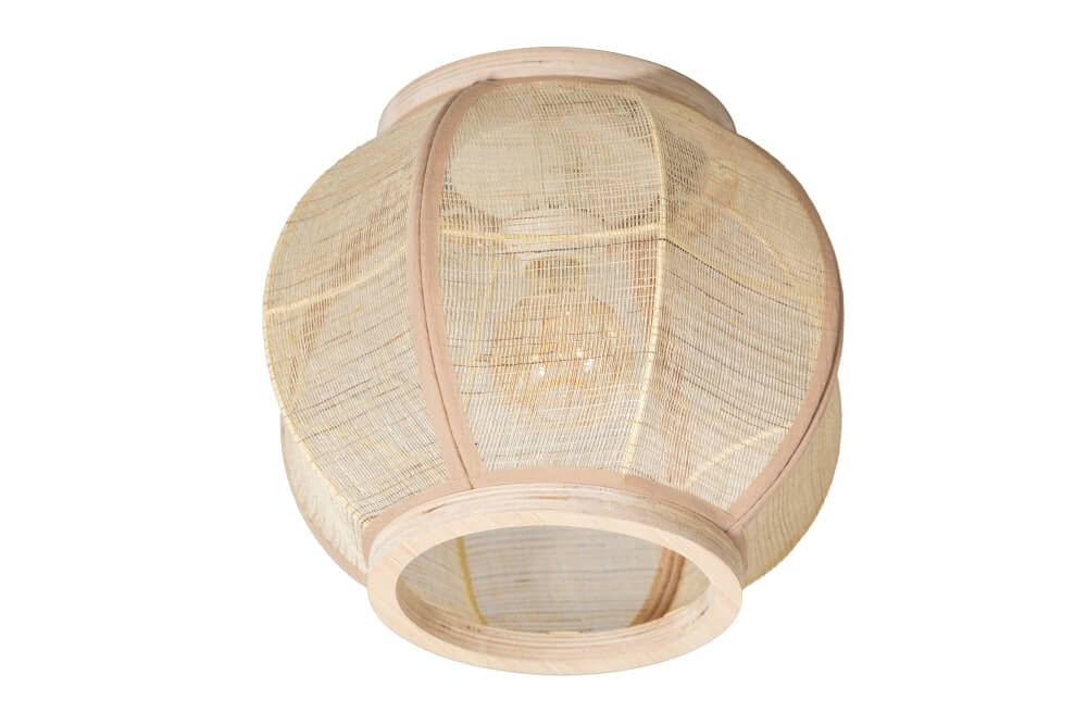 ETH Japandi plafondlamp Fabric beige Ø 30 cm