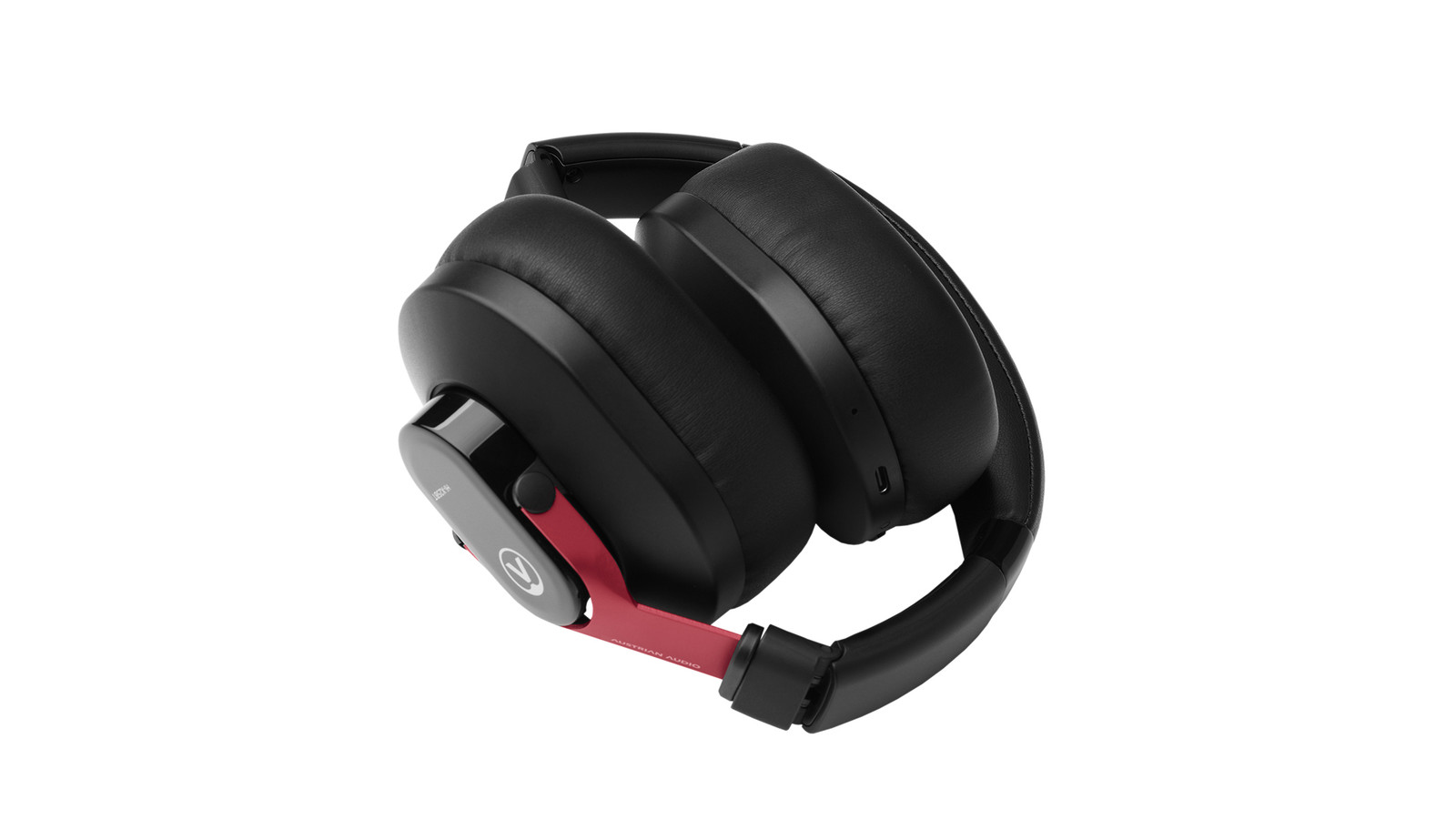 Austrian Audio Hi-X25BT Draadloze Koptelefoon - Zwart, Rood, Zilver