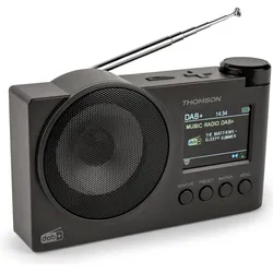 Thomson RT400DAB DAB+ / FM Radio / BT - Black (DAB+, FM, Bluetooth), Radio, Schwarz