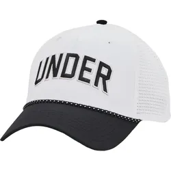 Under Armour The Mole Cap, weiss/schwarz