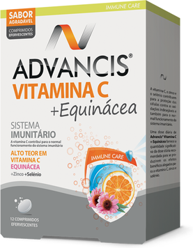 Advancis Suplemento Defesas do Organismo Vitamina C 12 comprimidos