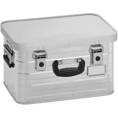 Aufbewahrungsbox ENDERS "Toronto S", silber (silberfarben), B:45,7 H:26,2 T:31,7, Aluminium, Aufbewahrungsboxen, Aufbewahrungsbox, Aluminium, BxTxH: 45,7x31,7x26,2 cm, 29 Liter