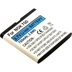 AKKU 10874 - Smartphone-Akku für Nokia-Geräte, Li-Ion, 750 mAh