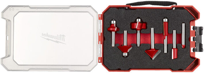 MILWAUKEE Coffret 7 fraises queue 8 mm - 4932501052
