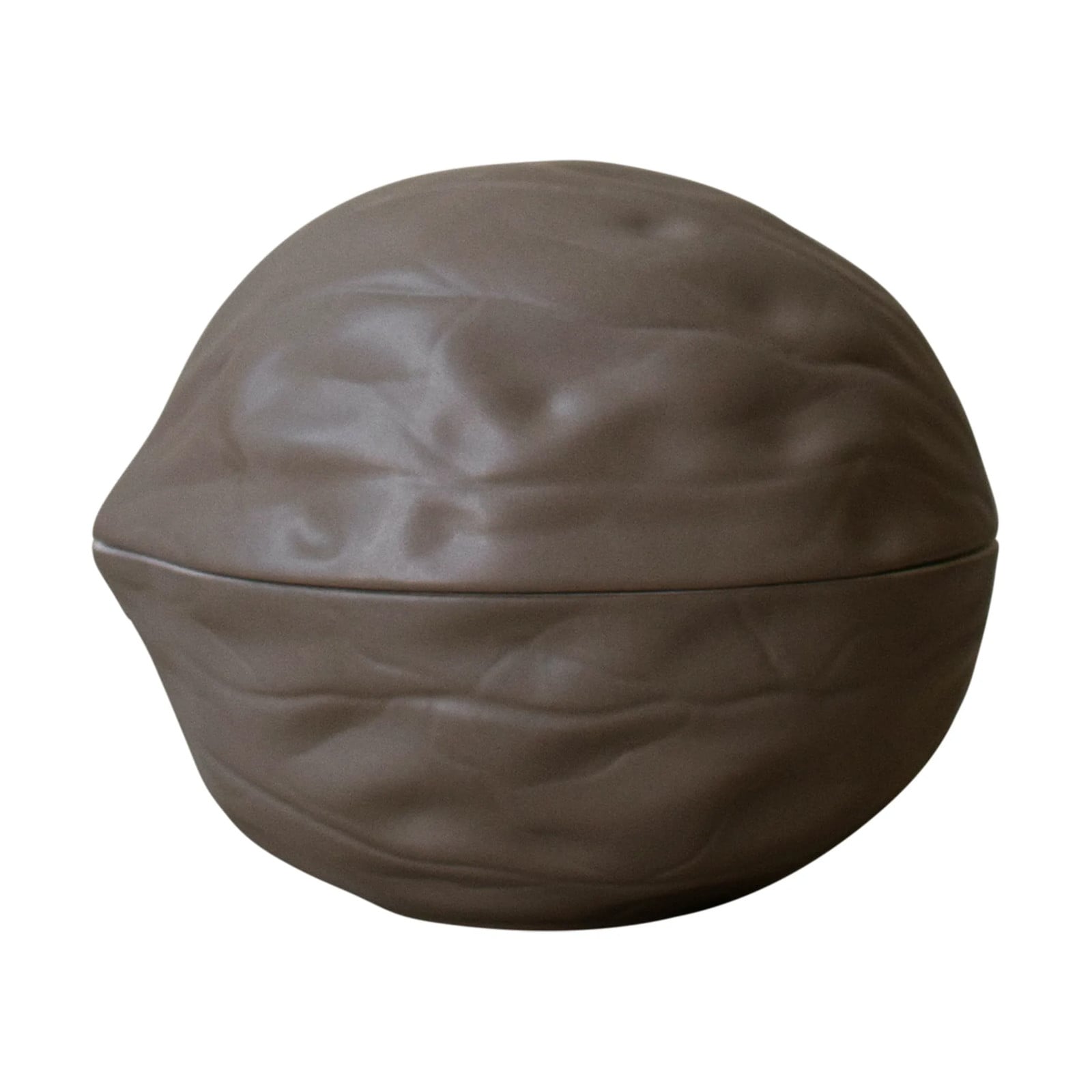 DBKD Walnut kom met deksel Dust