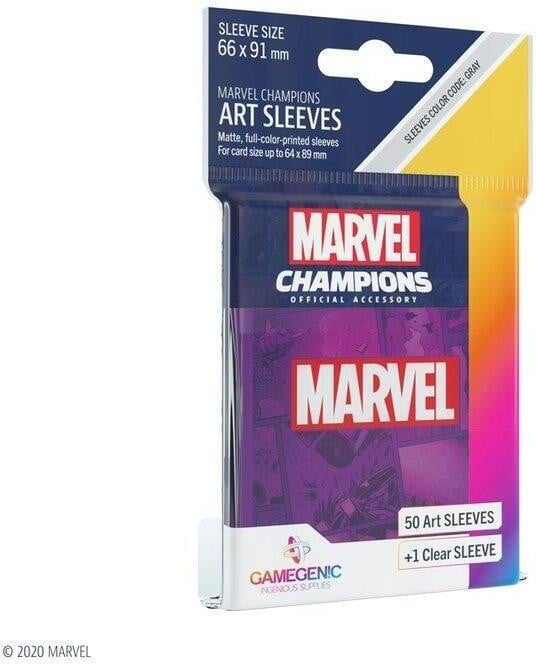 Gamegenic Marvel Champions beschermhoezen - Paars