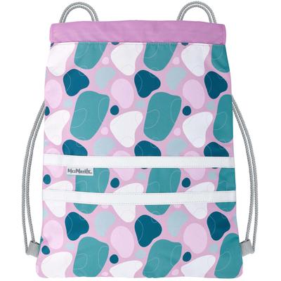 Turnbeutel MCNEILL "Sportschuhbeutel Barba", Kinder, Gr. B/H/T: 31cm x 41cm, bunt (barba), Polyester, Taschen, Made in Europe