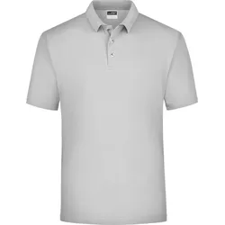 James & Nicholson Unisex Piqué Polo JN020 light grey XXL