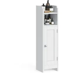 Midischrank   ¦ weiß ¦ Maße (cm): B: 18 H: 80
