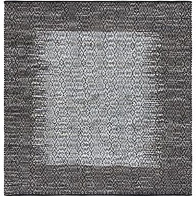 SAFAVIEH Handmade Vintage Boho Leather Mako Modern Stripe Leather Rug