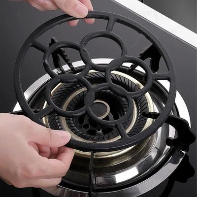 KitchenCuration Cast Iron Stove Ring Reducer Non Slip Wok Support Cast Iron Stove Ring Reducer Non Slip Wok Support