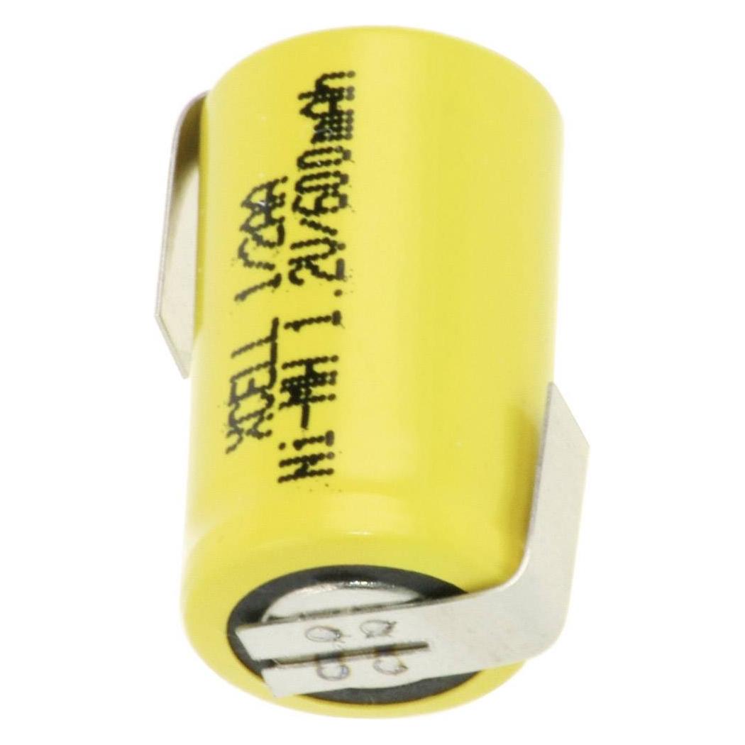 XCell Spezial-Akku 1/2 AA Z-Lötfahne (1 Stk., AA, 600 mAh) (135386)