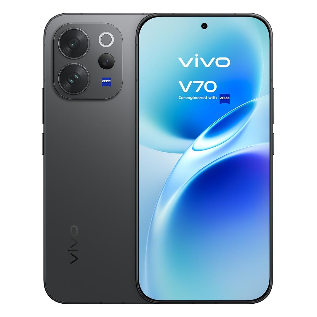 Vivo V70/8GB/256GB/Authentic Black (256 GB, Authentic Black, Schwarz, 5G) (5675286)