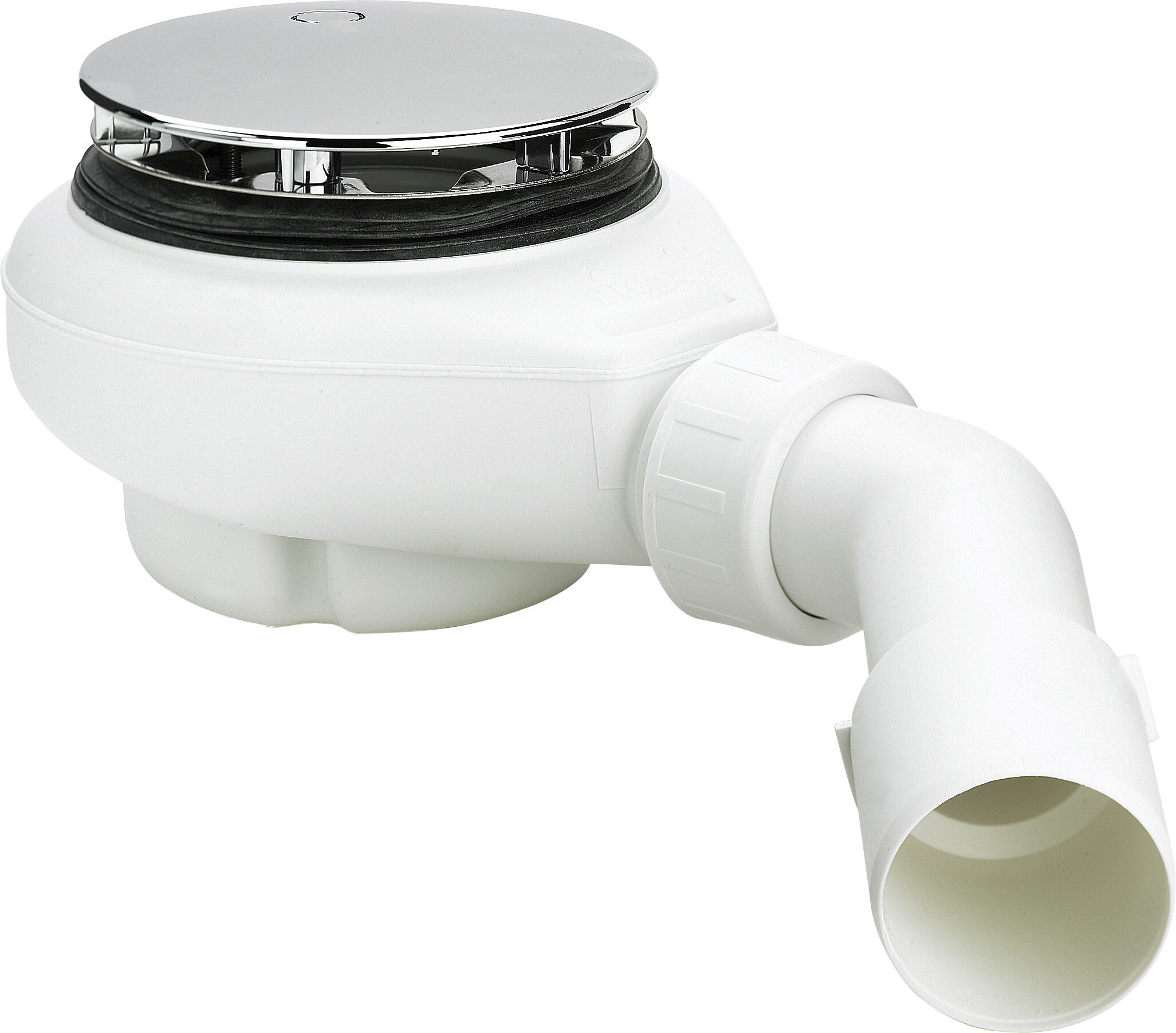 Viega Tempoplex garniture de vidange 575601 Ø 115 x 40/50 mm, plastique chromé, 6961