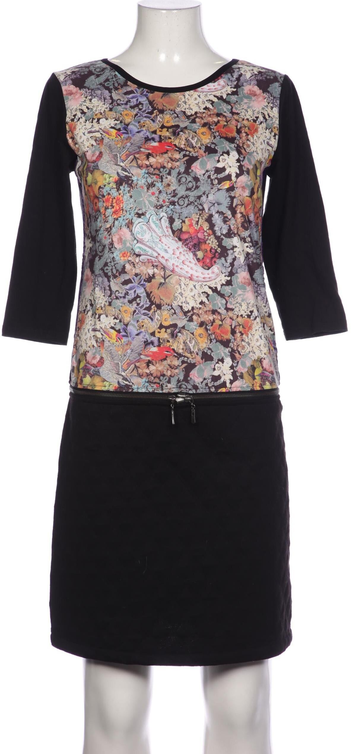 Custo Barcelona Damen Kleid, Schwarz, Gr. EU 34 (IT 40), Synthetik / Baumwolle - Second Hand