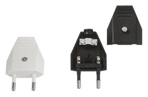 Bachmann 900.010 Eurostecker Kunststoff 250V Schwarz IP20