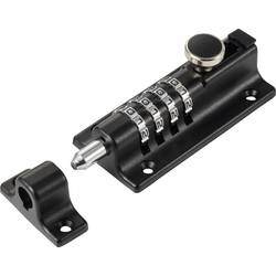 Sygonix SY-7065776 Schlossriegel Schwarz