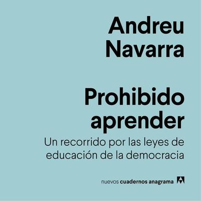Prohibido aprender - Andreu Navarra, Audio, 9788433904447