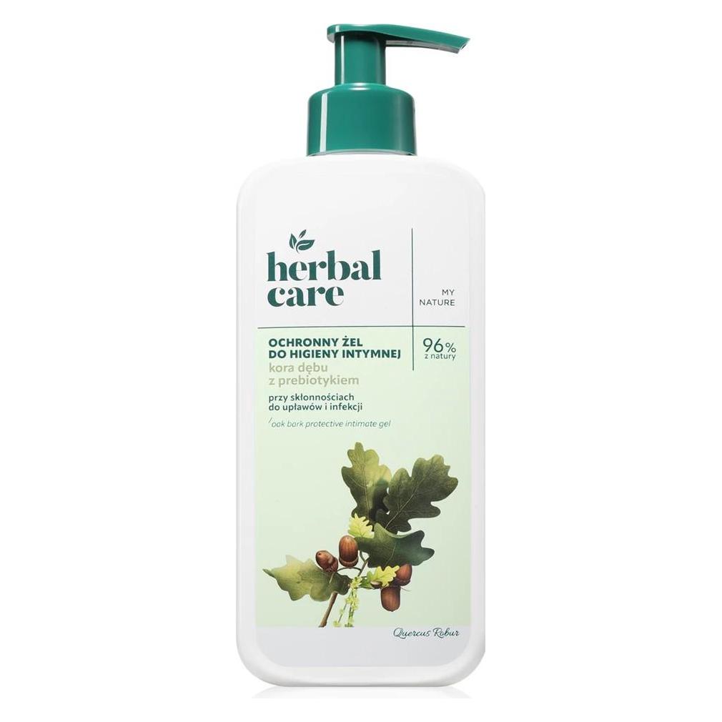 Herbal Care Protective Gel For Intimate Hygiene With Oak Bark And Prebiotic 330ml (Intimgel, 330 ml) (62302577)