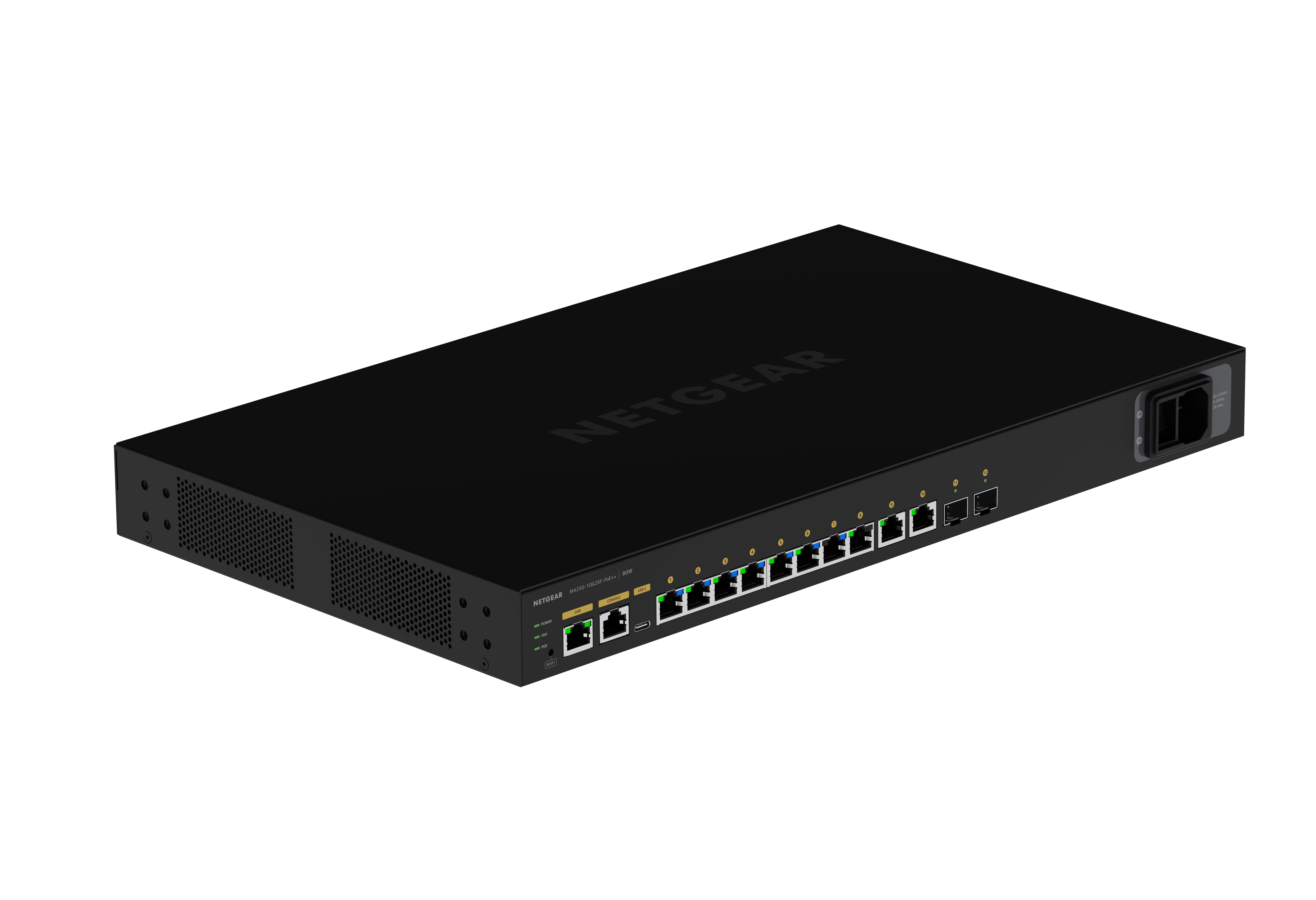 Netgear AV Line M4250-10G2XF-PoE++ Managed Switch