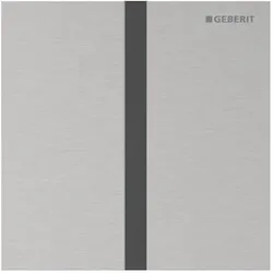 Geberit Typ 40 Abdeckplatte 246121FW1 für Urinalsteuerung IR, Square, gebürstet