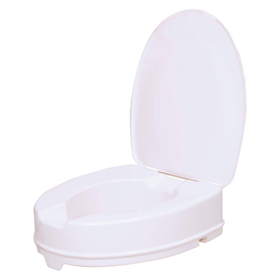 Vitility Toilettensitzerhöhung mit abnehmbarem Deckel (70110530)