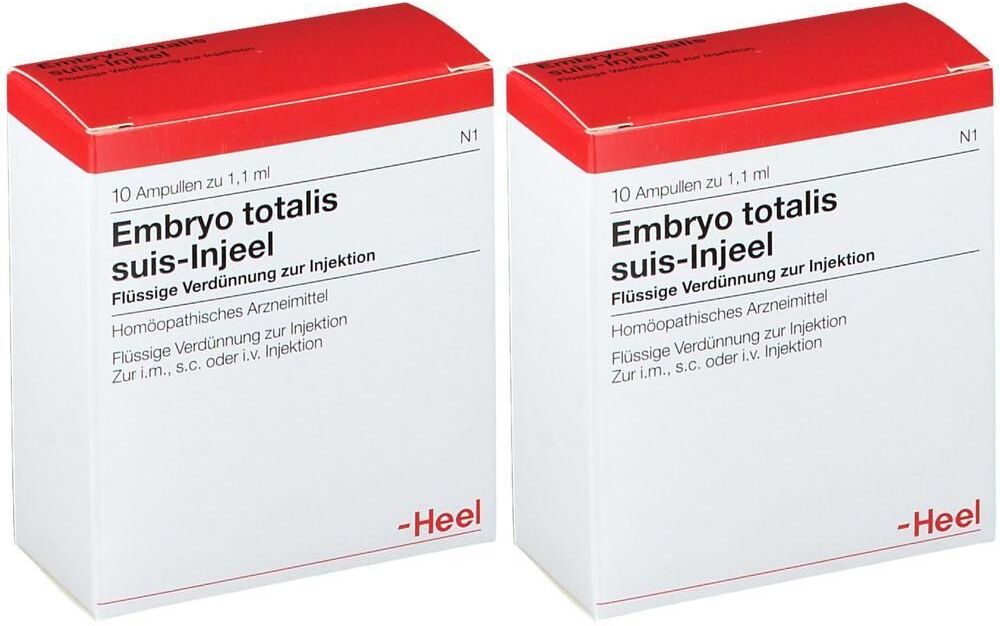 Heel Embryo totalis suis Injeel Ampullen 2x 2x10 St
