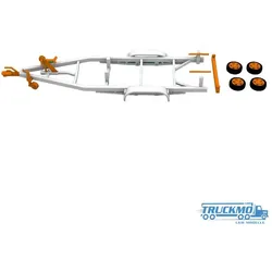 ModelPrint 3D-Bausätze Bootstrailer 2achs 84mm 3D-129b