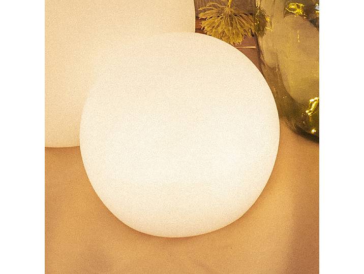 Borne lumineuse Buly modèle A Ø 60cm Blanc/Blanc