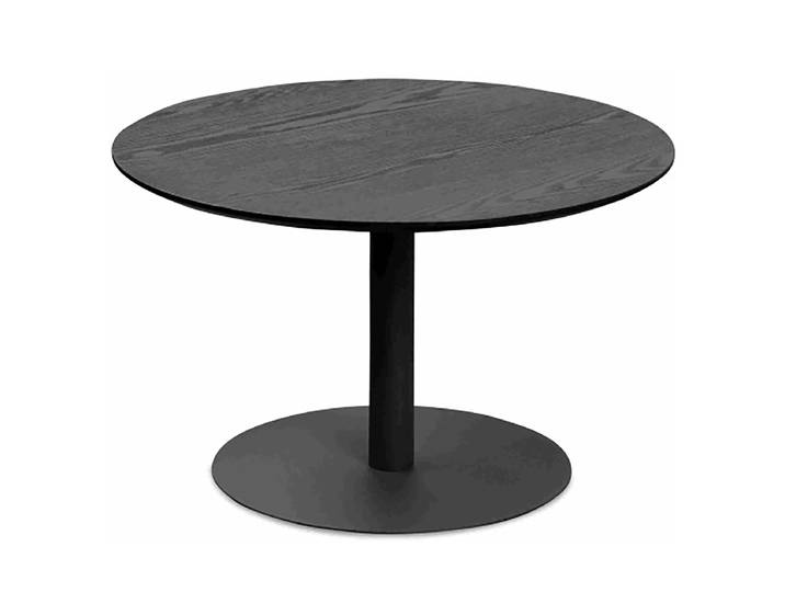 home24 Salontafel Maysir - 60 cm Ø 60cm zwart
