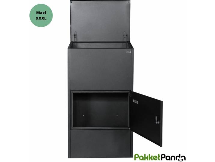 XXXL PakketPanda® - Maxi - Pakketbrievenbus - Brievenbus - Pakketbox - Vrijstaand en Hangend - Extra Groot