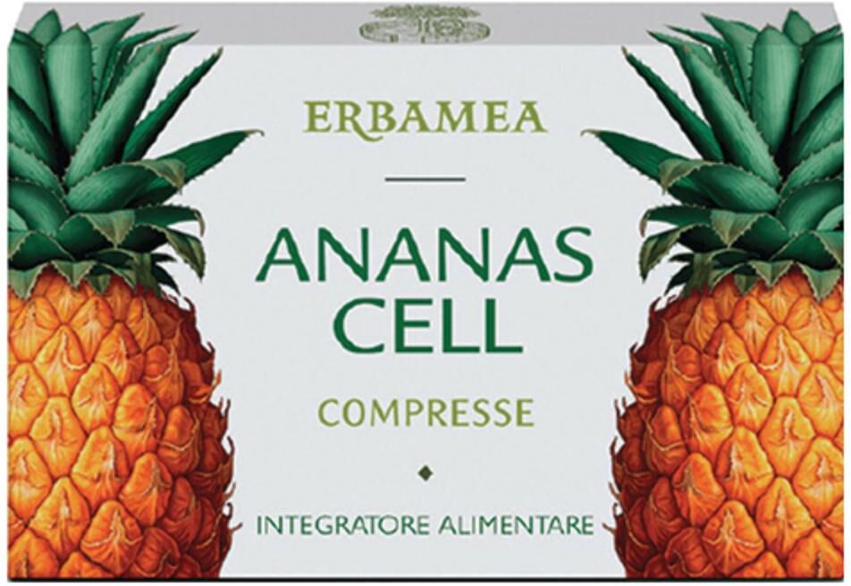 ERBAMEA Srl Ananas Cell - Integratore Alimentare per Contrastare gli Inestetismi della Cellulite - 36 Compresse