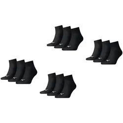 Puma Quarter Socken 12-Pack schwarz - 47-49 - 47-49
