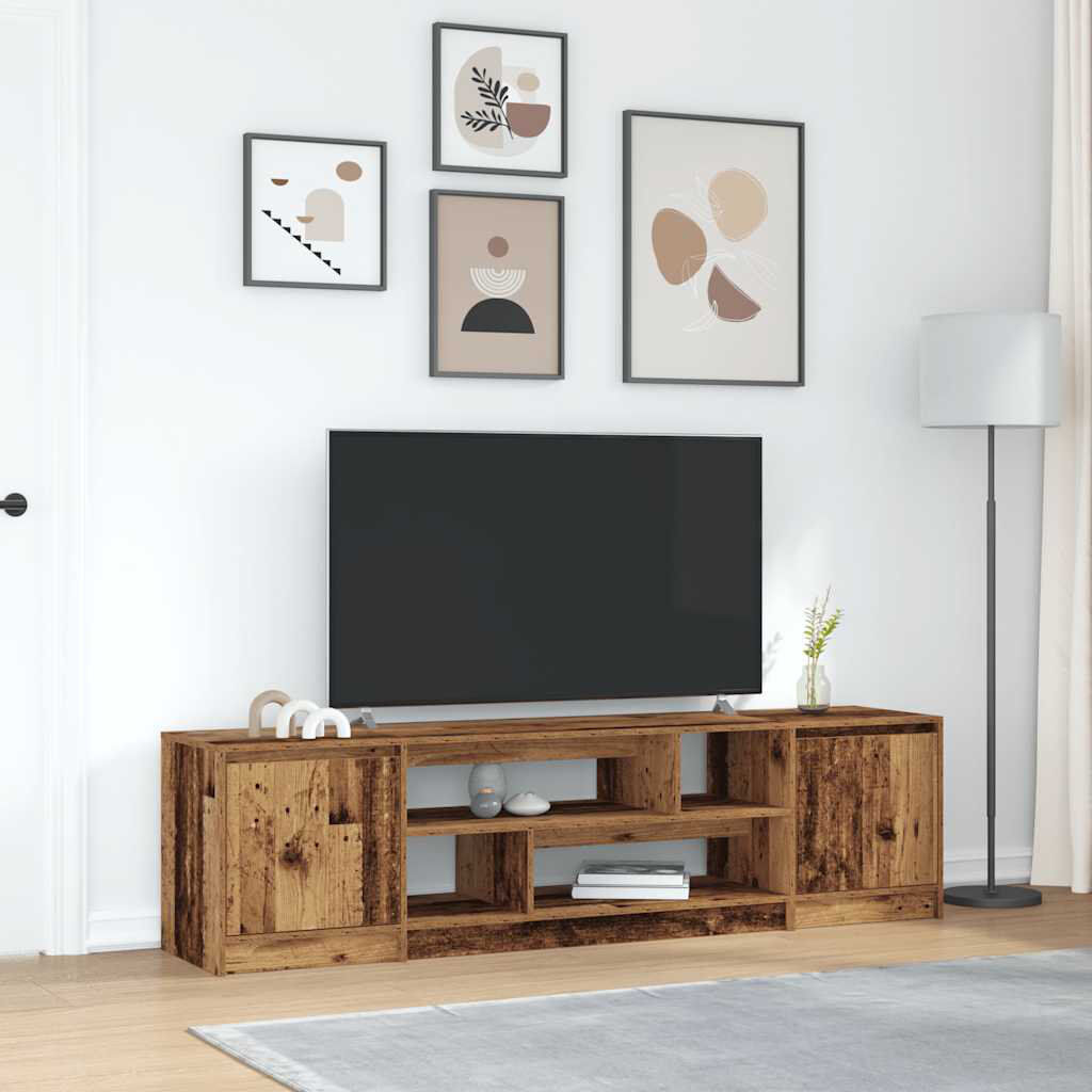 Latitude Run TV Stand for TVs up to 75" Old Wood 75"