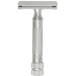 Merkur, Rasierhobel + Rasiermesser, Rasierhobel 34C Mattchrom