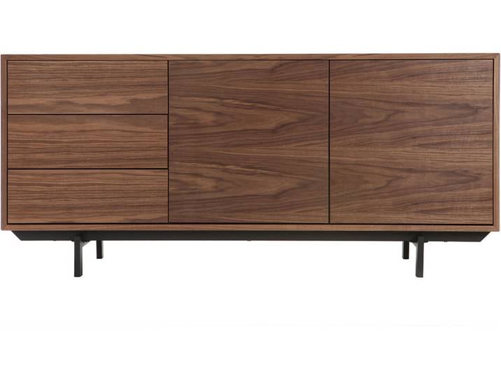 Design-Sideboard Vintage 160 cm Nussbaum MANNY