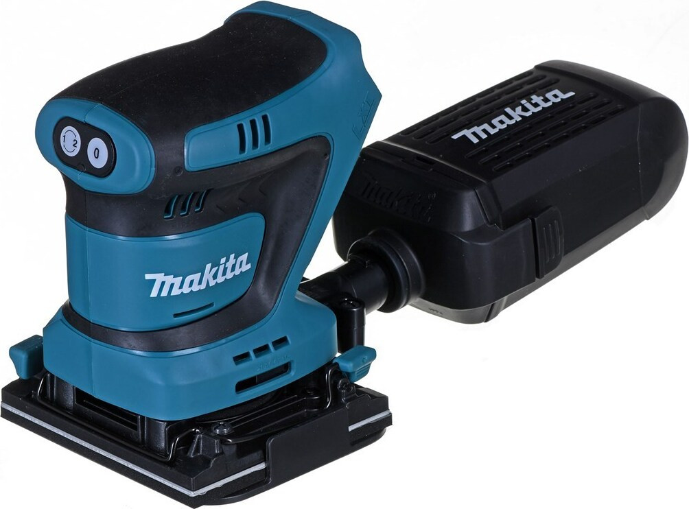 Makita DBO481Z Trillingsschuurmachine, draadloos, 18V, zonder accu en oplader