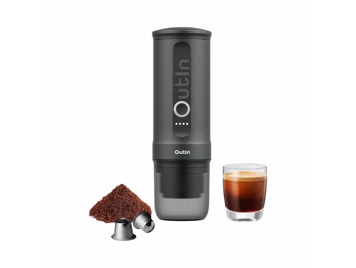 Outin OTEM-01-SG Espressomaschine – Filterkaffeemaschine – space grau