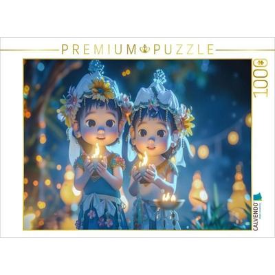 CALVENDO Puzzle Lichterfest in Taiwan | 1000 Teile Lege-Größe 64x48cm Foto-Puzzle für glückliche Stunden, Sonstige von , Calvendo Puzzle
