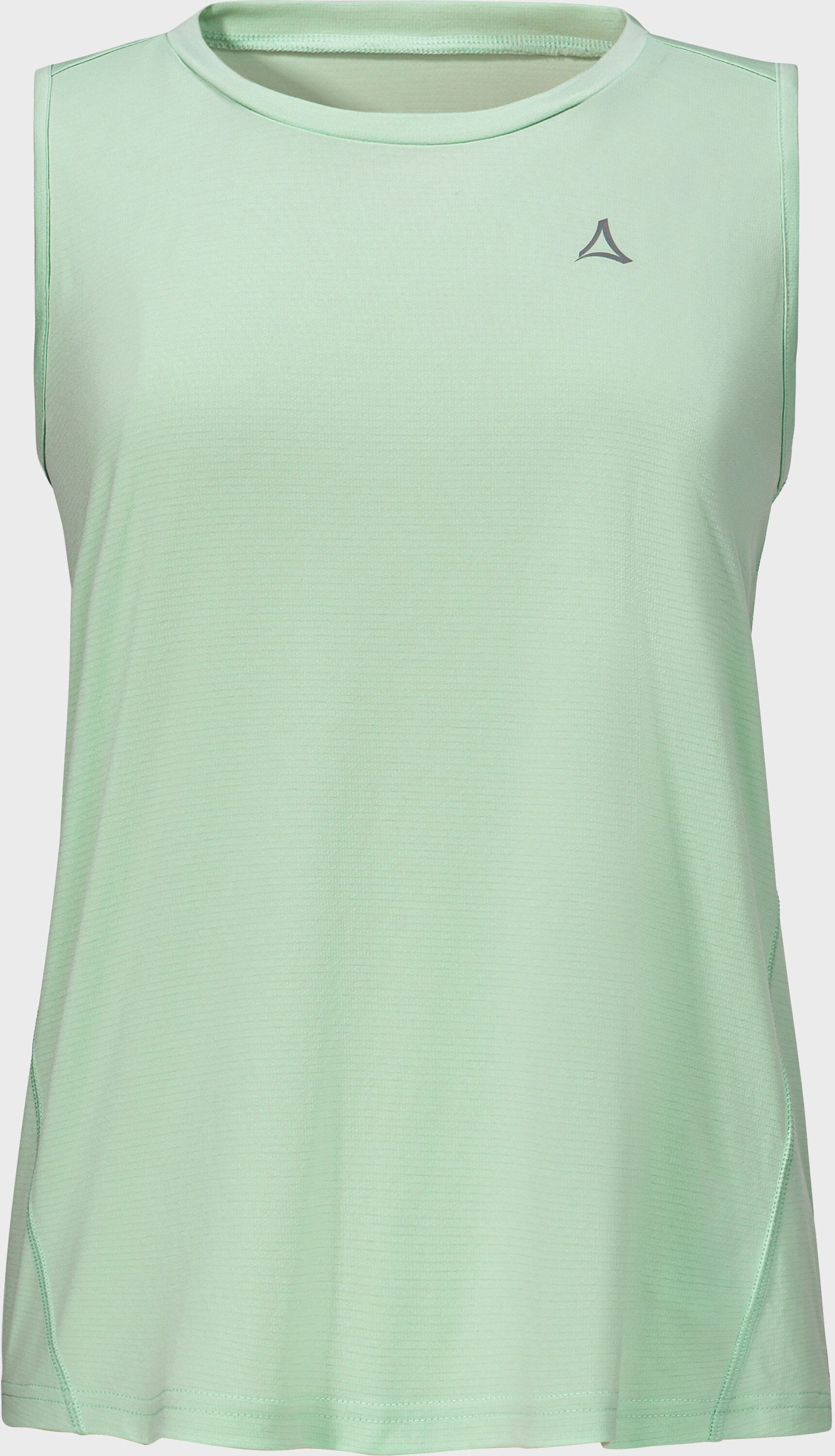 Funktionsshirt SCHÖFFEL "CIRC Top Tauron L", Damen, Gr. 34, grün (6205, grün), Oberstoff: 100% Polyester, Rundhals, Shirts Funktionsshirt 6205, grün 34